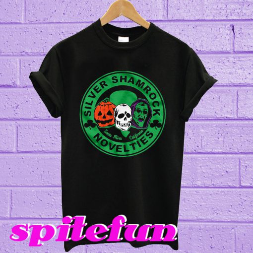 Halloween Silver shamrock novelties T-shirt