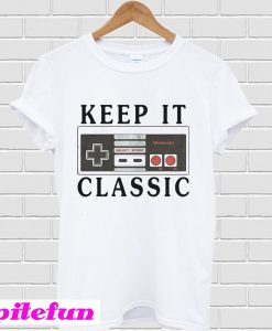 Keep it classic nintendo T-shirt