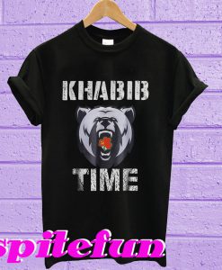 Khabib time bear T-shirt