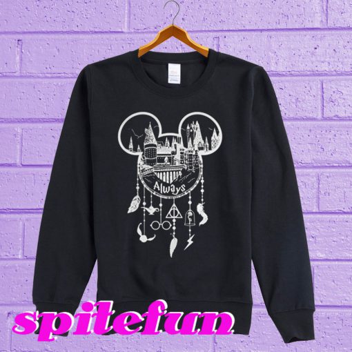 Mickey Mouse Disney Always Sweatshirt