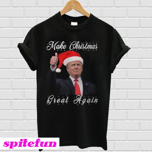 Make Christmas great again Donald Trump T-shirt
