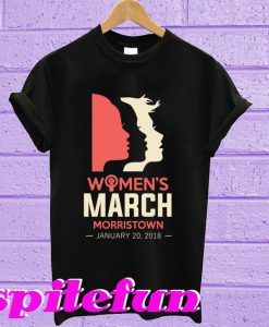 Morristown Women’s March January 20 2018 T-Shirt