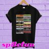 Old school hip hop cassette tape T-shirt