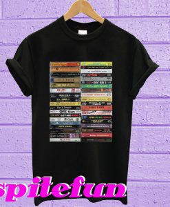 Old school hip hop cassette tape T-shirt