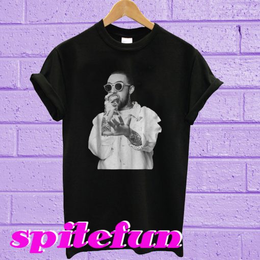 Rip 1992-2018 Mac Miller eat apple T-shirt