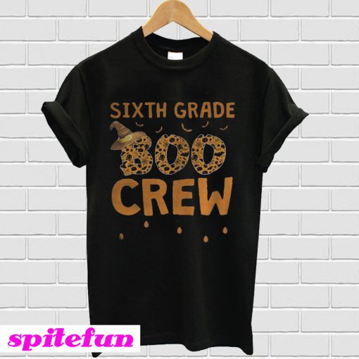 Sixth Grade Boo Crew T-shirt