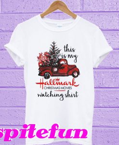 Car red This is my Hallmark Christmas movies watching T-shirt