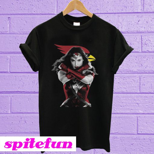 Wonder Woman Arizona Cardinals T-Shirt