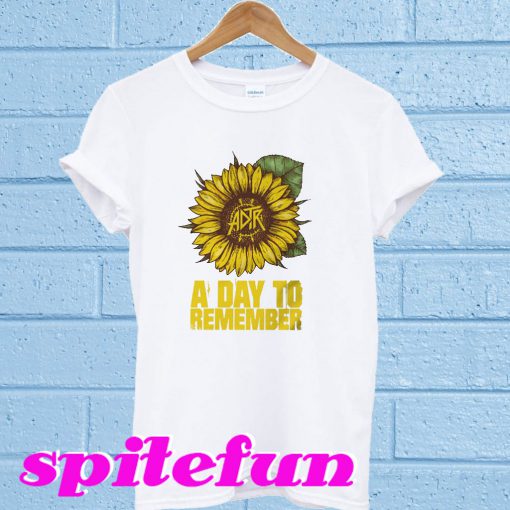 Sunflower ADTR A day to remember T-shirt