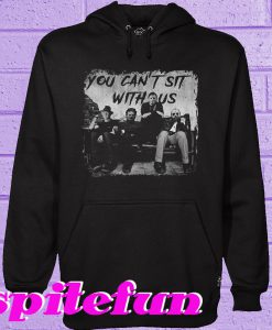 Charming Freddy Jason Michael Myers And Leatherface you can’t sit with us Hoodie