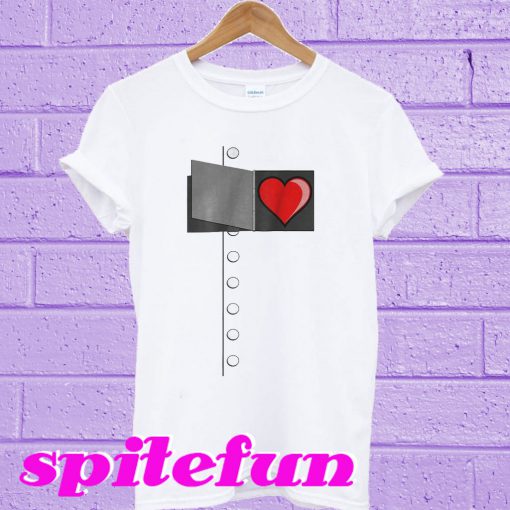 Tin man heart T-shirt