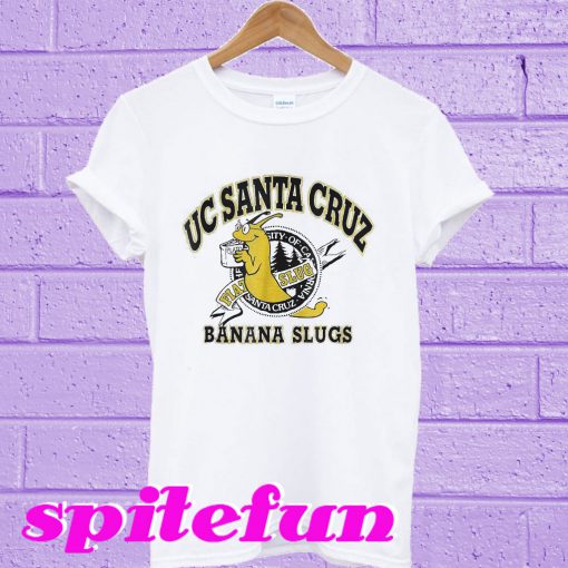 Uc Santa Cruz banana slugs T-shirt