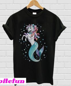 Unicorn Mermicorn mermaid unicorn cute T-shirt