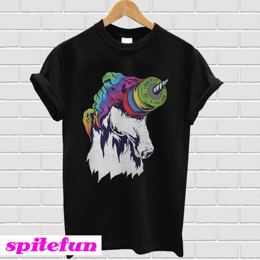 Unicorn and competition plates T-shirt