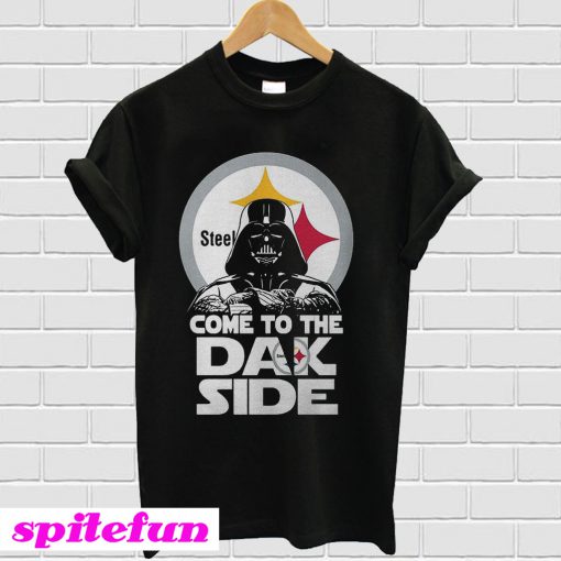 Pittsburgh Steelers come to the dak side Dark Vader T-shirt