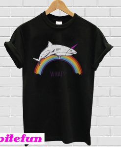 What shark unicorn T-shirt