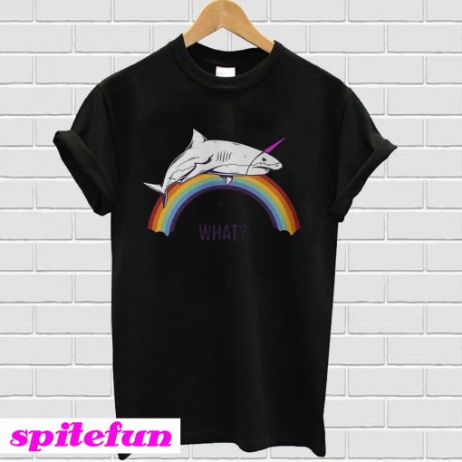 What shark unicorn T-shirt