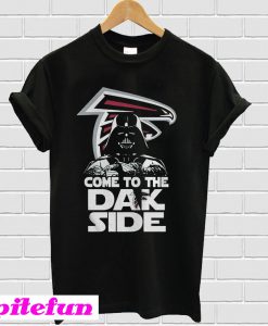 Atlanta Falcons come to the dak side Dark Vader NFL T-Shirt