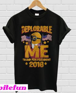 Deplorable me Trump for president 2016 T-shirt