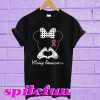 Breast cancer Mickey Mouse Kidney Awareness T-shirt