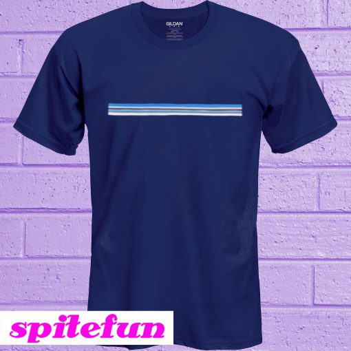 Blue navy Srtiped T-Shirt