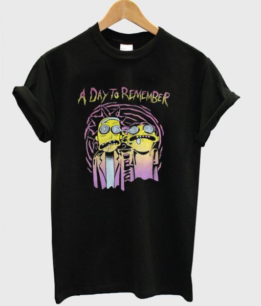 A Day To Remember Rick And Morty T-Shirt