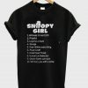 About 10 Snopy Girl T-Shirt