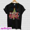 Aerosmith band merry Christmas T-shirt