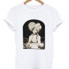 Afro Curly Hair Girl Eating Dead Zombie T-Shirt