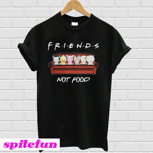 Animals friends not food T-shirt