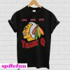 Blackhawks 2010 2013 2015 thank Q T-shirt