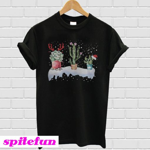 Cactus Christmas T-Shirt