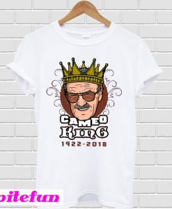 Cameo King Stan Lee 1922 2018 T-Shirt