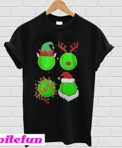 Christmas For Softball T-Shirt