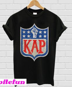 Colin Kaepernick Kap NFL shield T-shirt