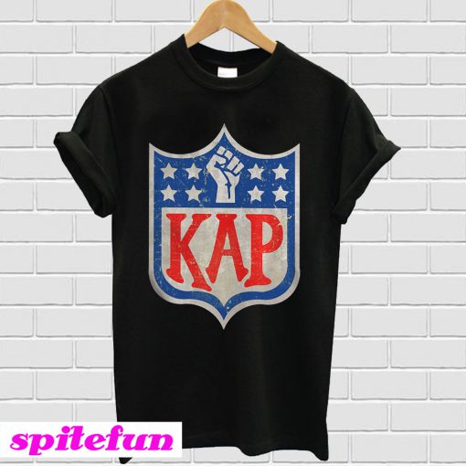 Colin Kaepernick Kap NFL shield T-shirt