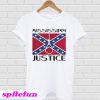 Confederate Flag Mississippi Justice T-Shirt