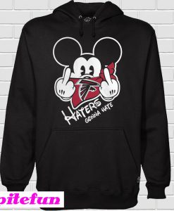 NFL Atlanta Falcons haters gonna hate Mickey Mouse Hoodie