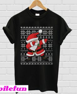 Dabbing Santa Christmas T-shirt