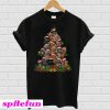 Dachshund Christmas tree T-shirt