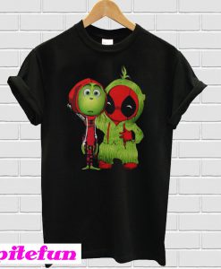 Deadpool And Grinch Christmas Funny T-shirt