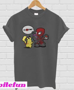 Deadpool Pokemon GO time! T-shirt