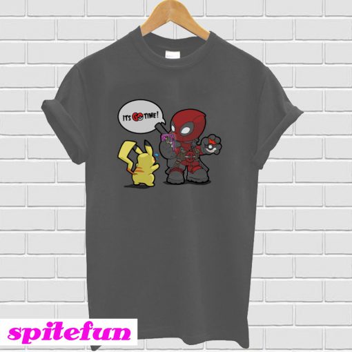 Deadpool Pokemon GO time! T-shirt