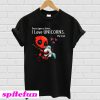 Deadpool once upon a time I love Unicorns the end T-shirt