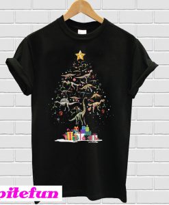 Dinosaurus Christmas Tree T-shirt