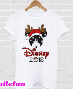 Disney Mickey Mouse reindeer Christmas T-shirt