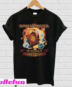 Dungeon Master The Weaver of Lore and Fate T-shirt