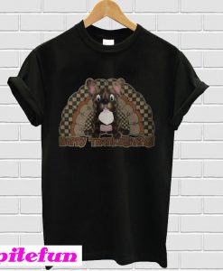 French Bulldog Thanksgiving Turkey T-shirt