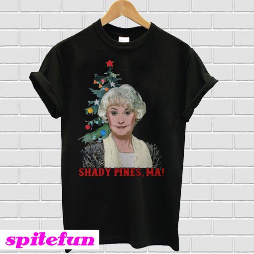 Golden girls Bea Arthur shady pines ma Christmas T-shirt