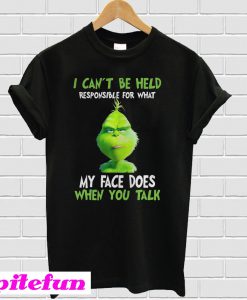 Grinch Christmas Can't Stand When You Talk T-Shirt